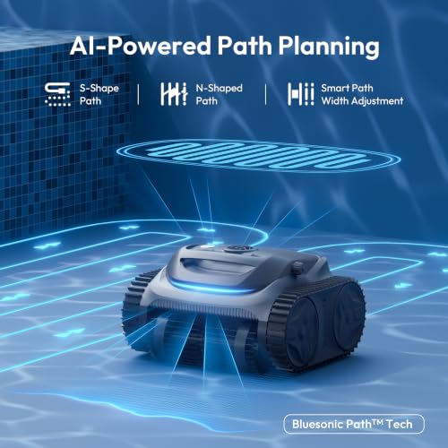 Image of (2026 New) Bubot 700 Gen2 Pool Vacuum for Inground Pools, Cordless Robotic Pool Cleaner with 210 Min Runtime, Strong Suction, Wall & Waterline Cleaning, App Control & Smart Navigation, Deep Gray