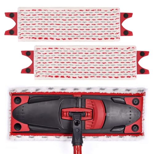 2 Stück XL Bodenwischer Ersatzbezug für Ultramat XL Wischmopp Ersatzbezug Mikrofaser Extrabreiter Wischmopp Wischbezug für Flecken Entfernen Boden Reinigen