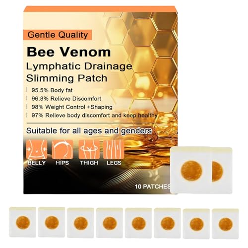Parche Adelgazante - Almohadillas Reductoras Adhesivas para Ombligo - Parches de Modelado Corporal Natural Bienestar 10 Unidas para Casa Viaje Fitness Forma Física Salud