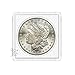 Edgar Marcus Snap-Tite 2x2 Plastic Coin Holders, 25 ct Box (Silver Dollar)