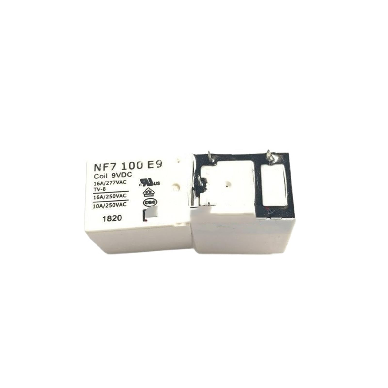 Relé NF7 100 E9 9VDC 16A de alta capacidad con 4 pines para optimizar circuitos 2