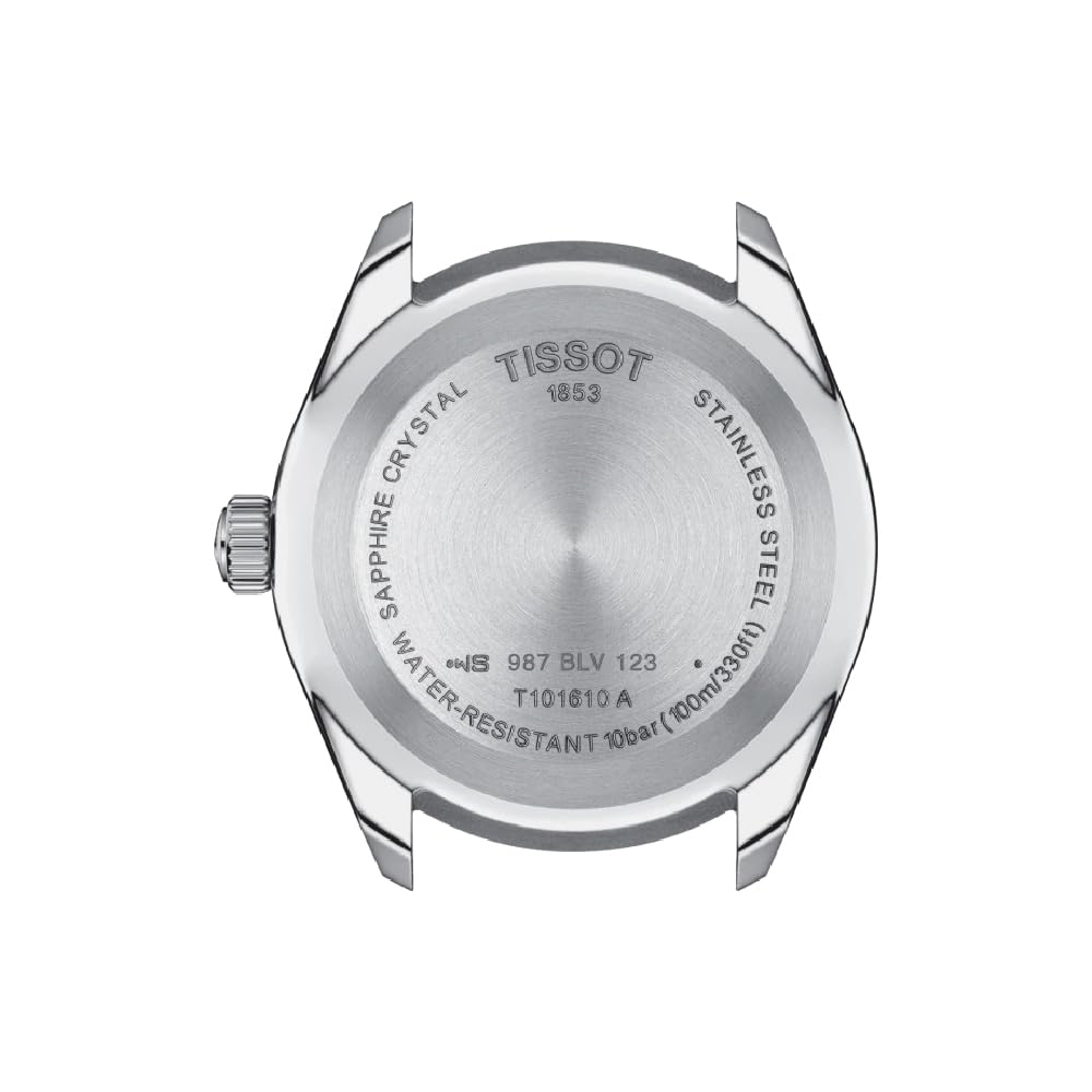 Tissot Reloj analógico de Cuarzo Suizo para Hombre con Correa de Piel T1016101603100