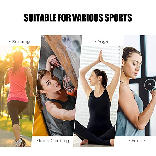 Miusey Built In Bra Tank Tops For Women, Ladies Round Neck Basic Racerback Camisole Workout Yoga Tanks Top Summer Sleeveless Tennis Shirts Loose Athletic Clothes Purple Medium #TOP3