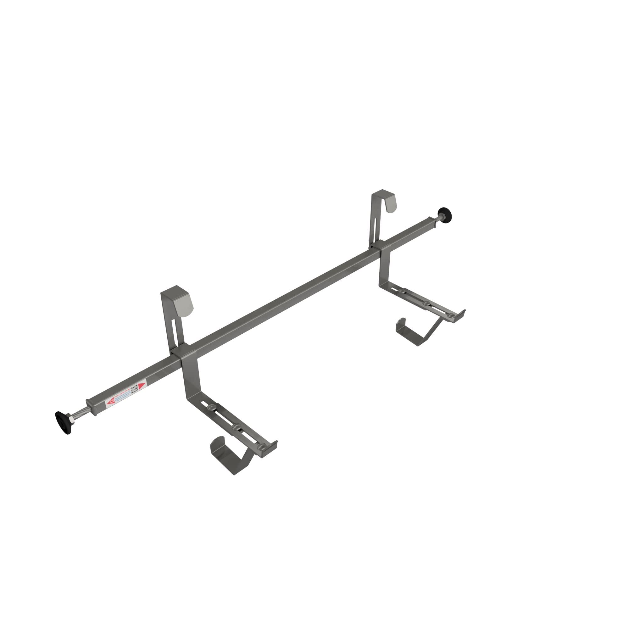Blumenkastenhalter Vario-Fix Universal Haltebügel für 12cm bis 24cm Blumenkasten mit 90cm Spannstange