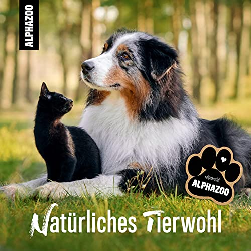 alphazoo Grasmilben-Spray Abgegrast 100 ml – Natürliches Milbenmittel für Hunde & Katzen – Starker Schutz gegen Herbstgrasmilben, Milbenbisse & Parasiten – Juckreiz lindern & Neubefall vorbeugen