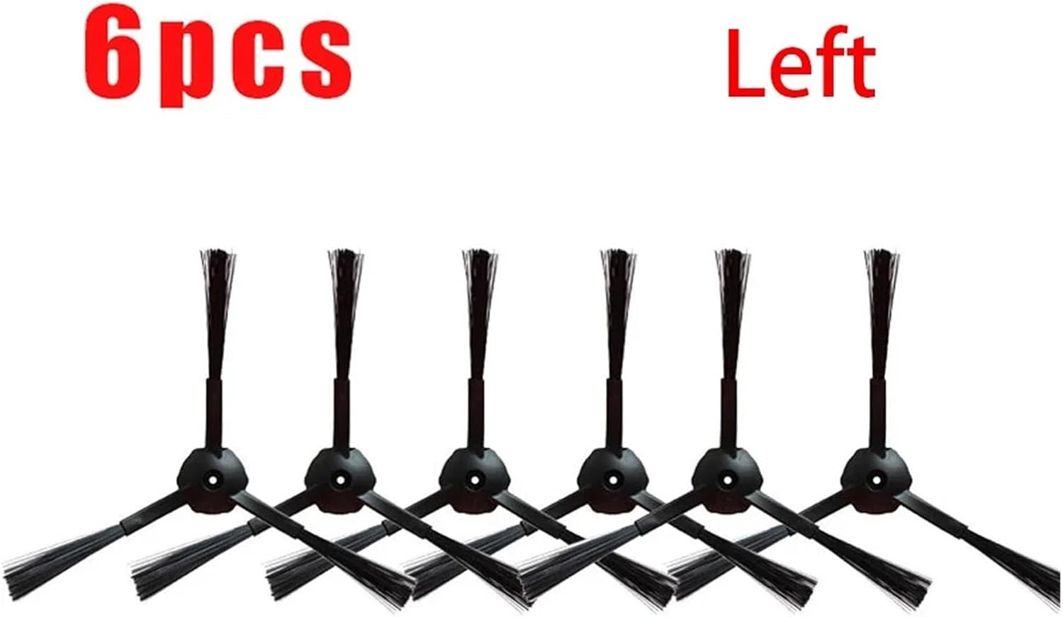12pcs Side Brush For V7S Plus Robotic Vacuum Cleaner, Compatible For ILIFE, Home Appliance Parts Household Supplies Replacement