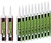 Green Glue Noiseproofing Combo Pack 12 Tubes (10 Green Glue - 2 SilenSeal)