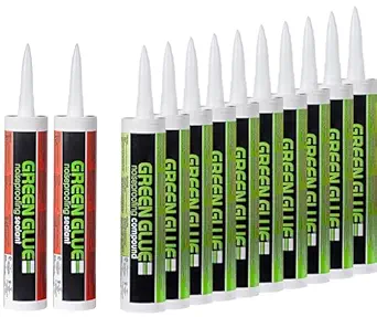 Trademark Soundproofing Green Glue Soundproofing Compound and Acoustical Sealant Combo Set