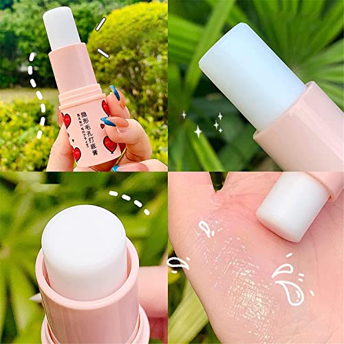 2023 Magical Pore Eraser Waterproof Face Primer Stick,Matte Priming Makeup Blur Stick Invisible Pore Primer Stick，Magical Pore Eraser Waterproof Face Primer Stick, Blur Stick Primer For Face（2Pcs） #TOP2