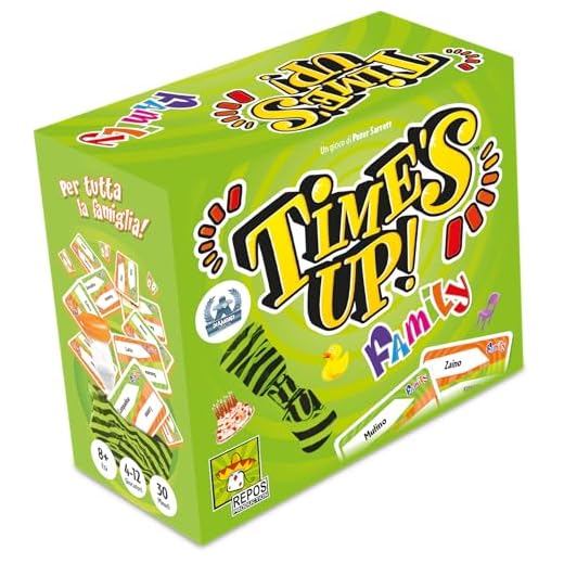 Asmodee Time's Up Family, Gioco da Tavolo Versione Soft Box, 4-12 Giocatori, 8+ Anni, Edizione in Italiano