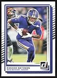 2025 DONRUSS #25 RASHOD BATEMAN BALTIMORE RAVENS FOOTBALL OFFICIAL TRADING CARD OF NFL