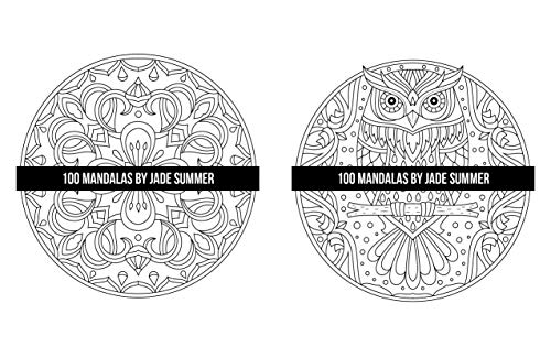 Image of Mandala Coloring Book: For Adults with 100 Magical Mandalas