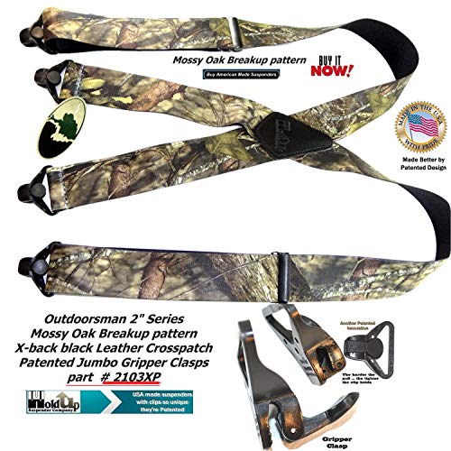 Holdup Suspender Company 2103XP Holdup 2 Inch Wide Outdoorsman Series Break-Up Pattern Suspenders thumb #4