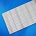 XIMAIACC 16 Pieces LED Backlight Strips for Vizio 75''TV V755-G4 V755-H4 V755-J04 SVB750A78 SVB750A98 SVB750A46