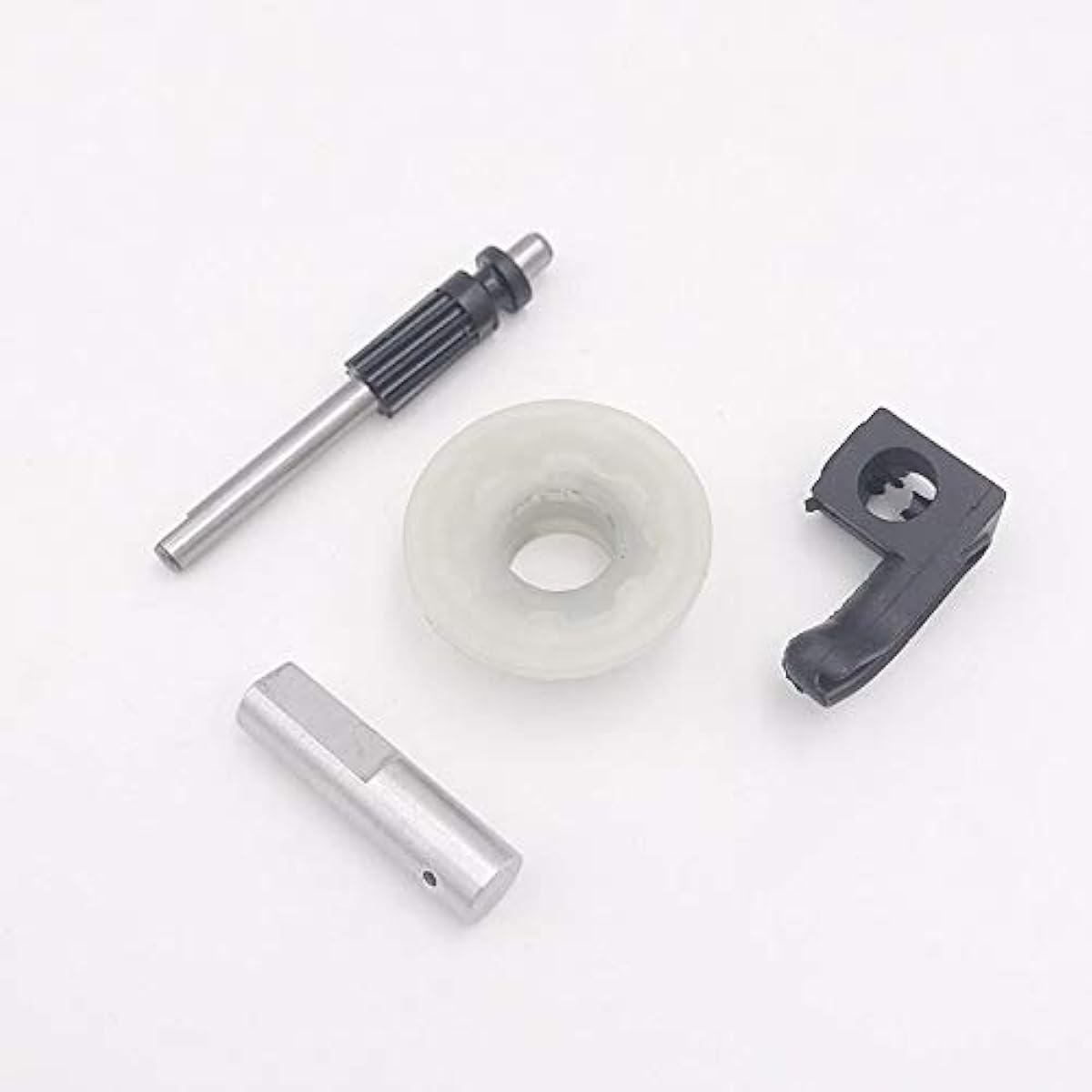 Luxuypon Oil Pump Worm Gear Drive Set Kit Compatible with Hus-qvarna 445 450 E JONSERED 2141 2150 2245 Chainsaw Parts