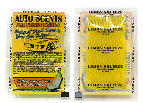 Individually Wrapped - Professional Car Air Freshener Pads - Remove