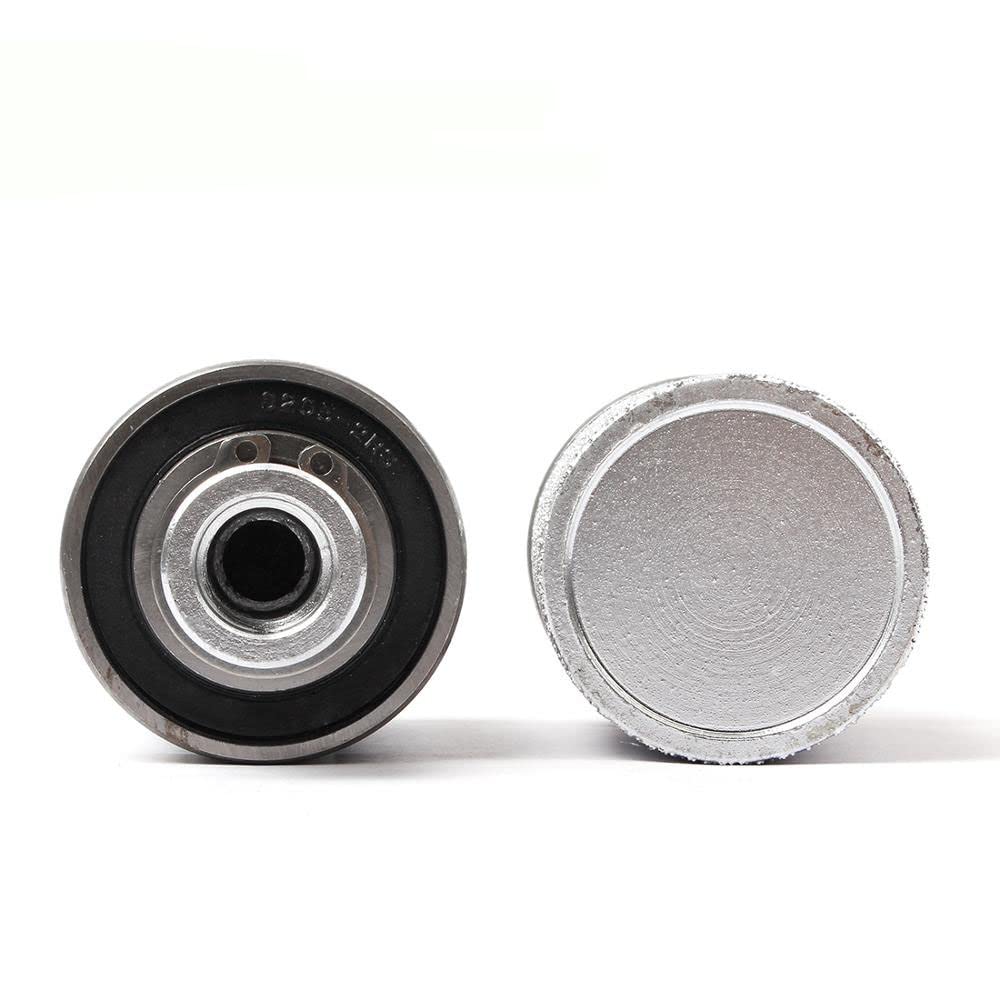 Brocas de tambor de diamante perfilador de 2 pulgadas, herramienta abrasiva de borde de fregadero con rosca de 5/8-11, 1 unidad