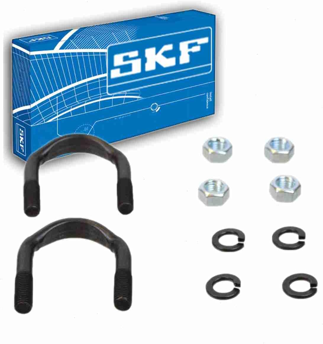 SKF Front Shaft Rear Joint U-Joint U-Bolt Kit for Ford F-150 1980-96 | Universal Joint U-Bolt Kit, 4.9L 5.0L 5.8L L6 V8, Direct-fit OE replacement