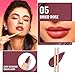 Oulac Pink Retractable Lipliner Pencil 2in1 Waterproof Makeup Crayon for Lip Liner and Eye Liner, Smooth and Creamy, Long Lasting Matte Finish, Vegan Beauty, 05 Dried Rose