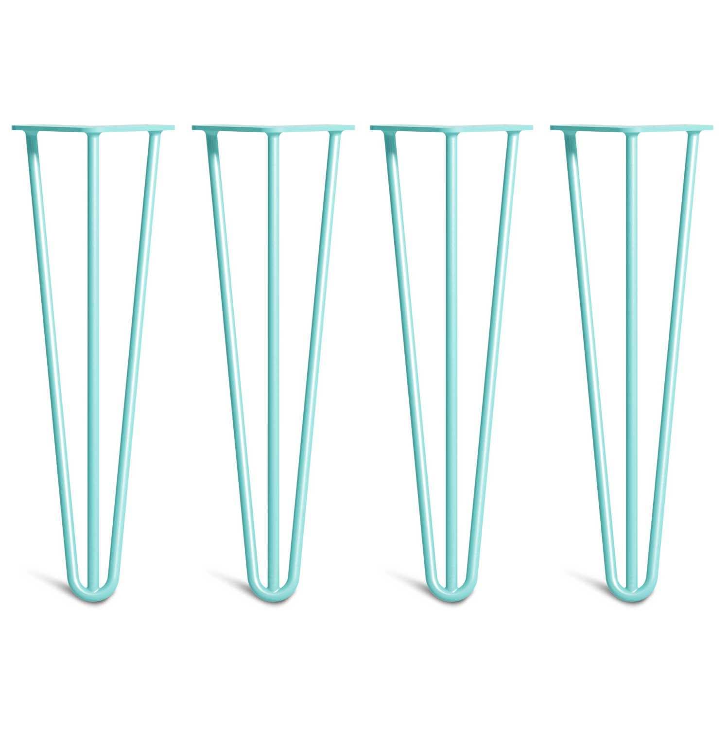 Bench Hairpin Legs, 40cm, Duck Egg Blue โ image 1