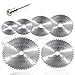 7pc HSS corte circular de madera de sierra Discos de lámina para Rotary Tool Mandril, Cuchillas discos de corte by AniSqui