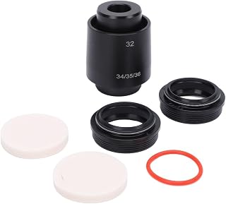 32mm Bike Fork Dust Seal Kit – Suspension Fork Oil Seal and Foam Ring Set for Mountain Bike Repair, Rubber Dust Wiper Replacement