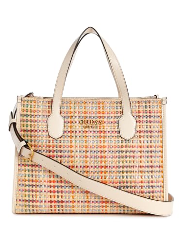 Image of GUESS Women's Printed Tote Bag| Ladies Purse Handbags | Gift For Ladies