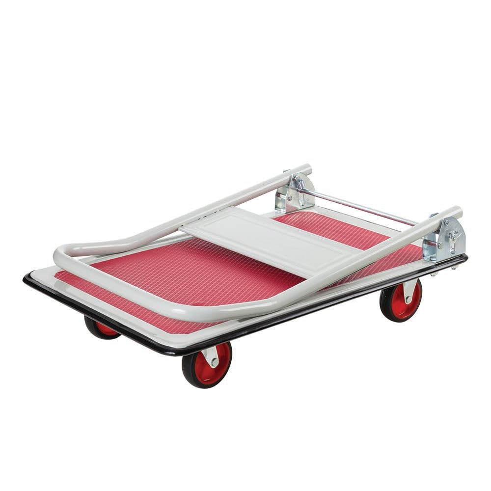 Magnacart Plattformwagen - Max. 250KG - Faltbarer Transportwagen - 91 x 61 x 87 CM - Silber