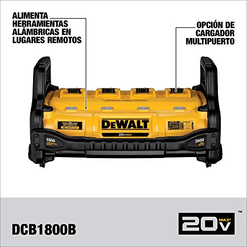 DEWALT FLEXVOLT Power Station, Portable, Tool Only (DCB1800B)