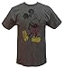 Mighty Fine Classic Distressed Mickey Heather Gray Gray XXL