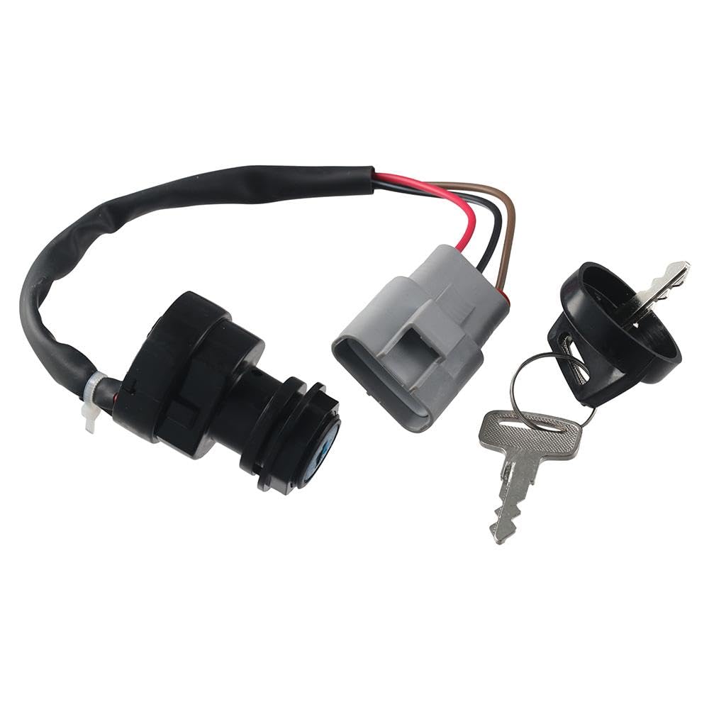 Ignition Key Switch, 5KM-82510-00/5UG-H2510-00-00/4011002/4BD-82510-00 Switch Replacement Car Accessories Parts for Yamaha Rhino 450, for 660, for 700, for YXR450
