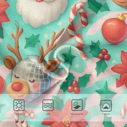 Joisal Whimsical Christmas Red Ball Cute Panties Girl Girls Underwear Toddlers Cotton Florals Undies Kids Briefs 2t3