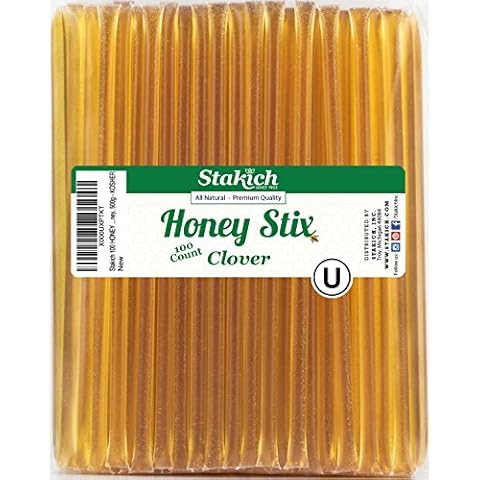 Stakich Clover Honey stix (100 Count) Cover