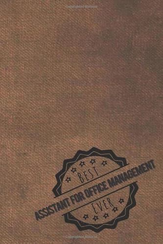 best assistant for office management ever: dotted | dot grid journal TO DO LIST including | perfect assistant for office management gifts