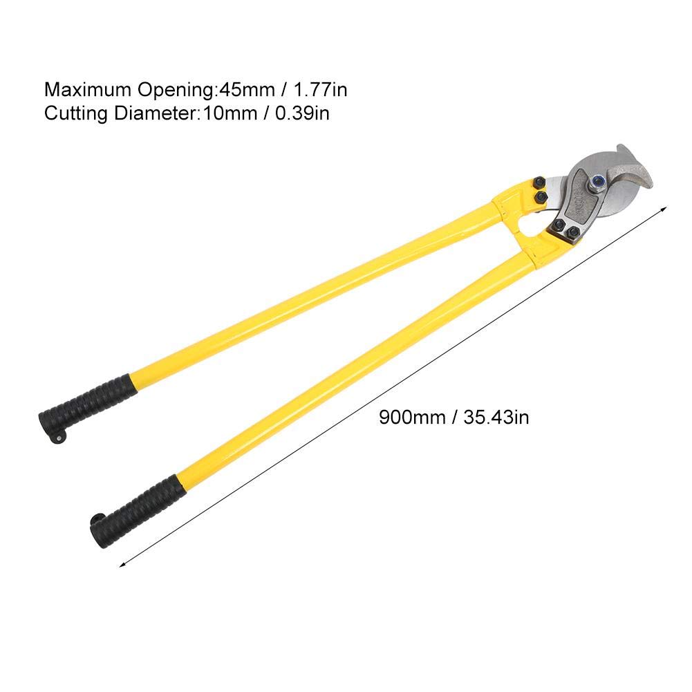 Cortacables Manual Tijeras para Cables de Acero al Carbono de 900 mm