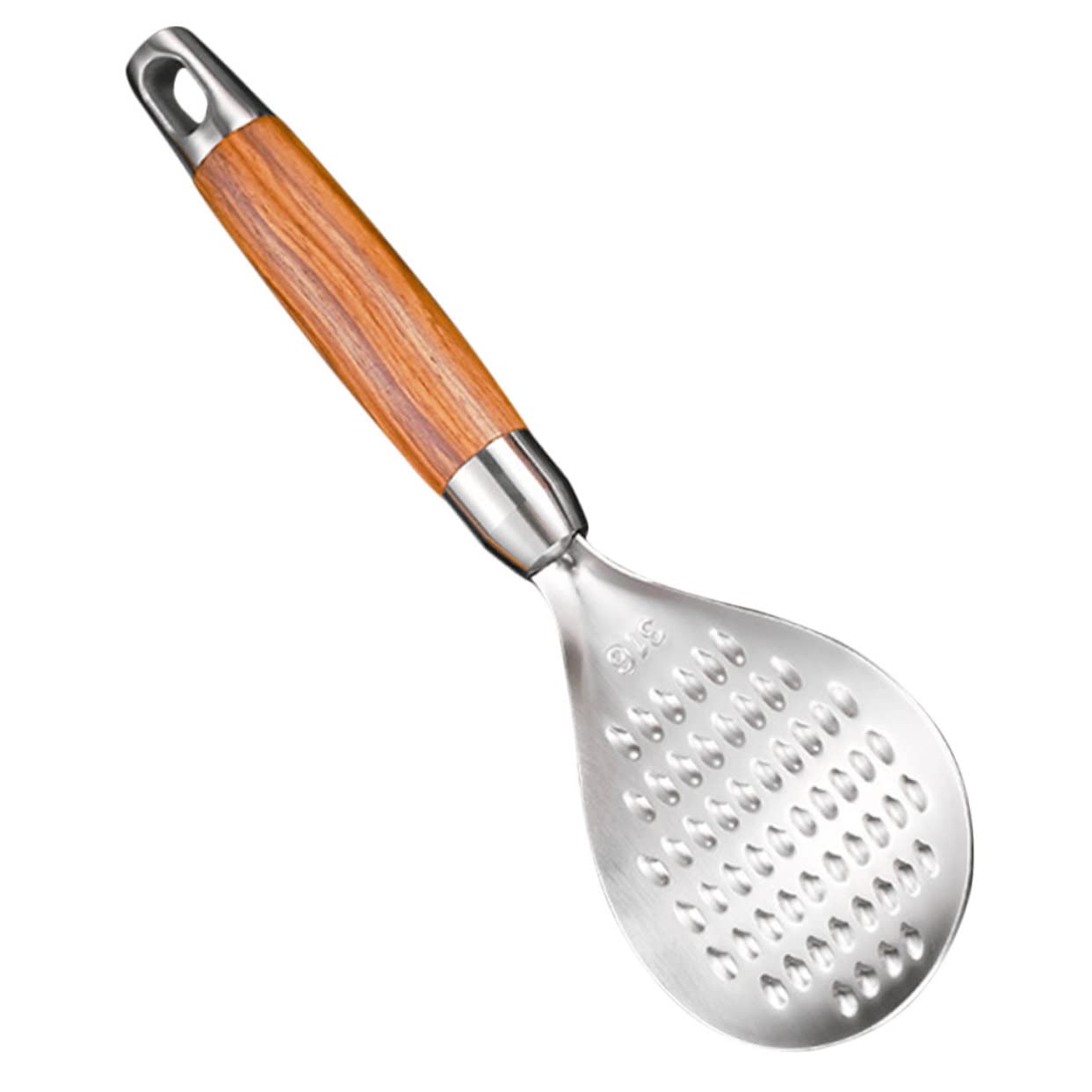 SOLUSTRE Stainless Steel Rice Paddle Spoon Nonstick Design for Effortless Scooping Smooth Surface for Easy Cleaning Kitchen Utensil for Serving Rice