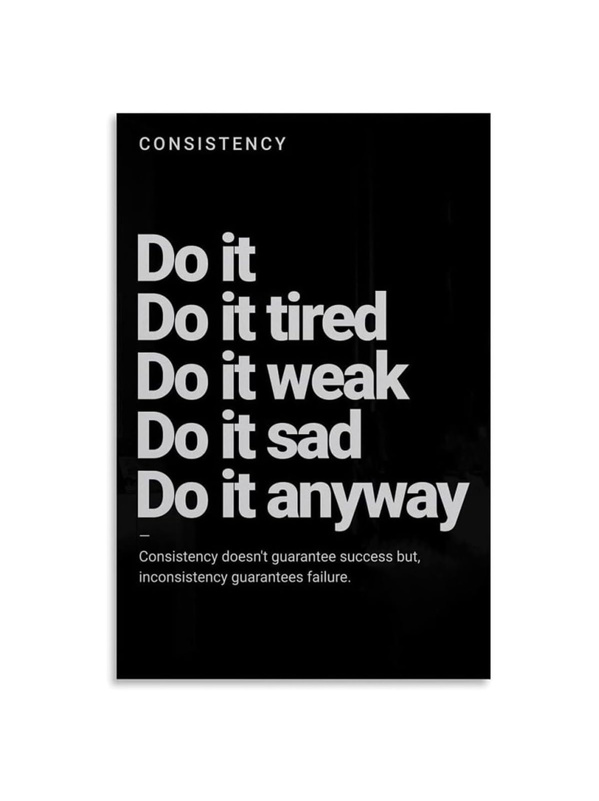 IDGTTLDF Discipline And Focus Metal Sign Motivational Quote For Hard Work Grind Mindset Inspirational Wall Decor For Athletes Students Home Office 8 X 12 in