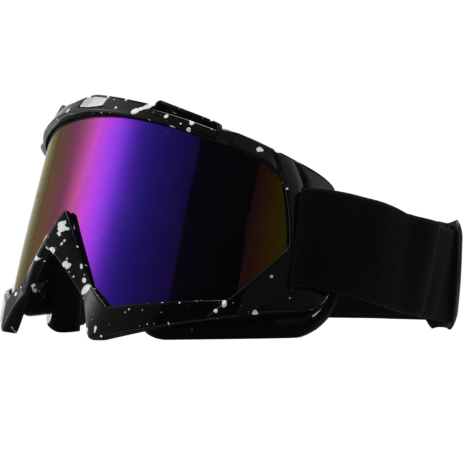JUNXIBOUA Motocross-Brillen, Premium-Motorradbrillen, ATV-Motocross-Brillen, beschlagfreie Brillen und UV-Schutzbrillen