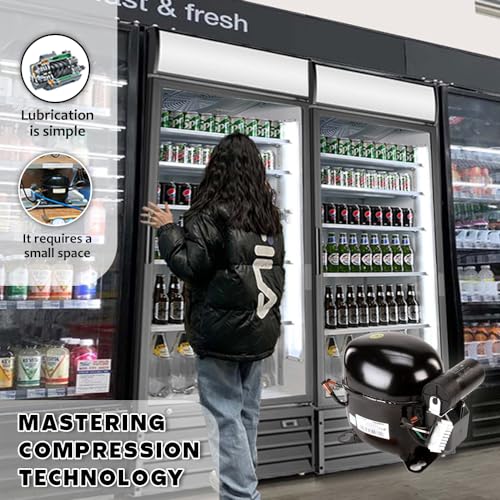 Image of NEK6212Z Embraco Refrigerator Compressor 115V - R314a Refrigerant