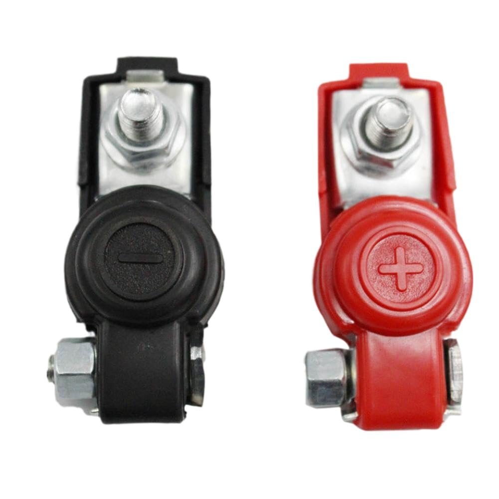 Terminales Conectores Abrazaderas 1 Juego 12V 24V Compatible con Caravana Coche Furgoneta Autocaravana