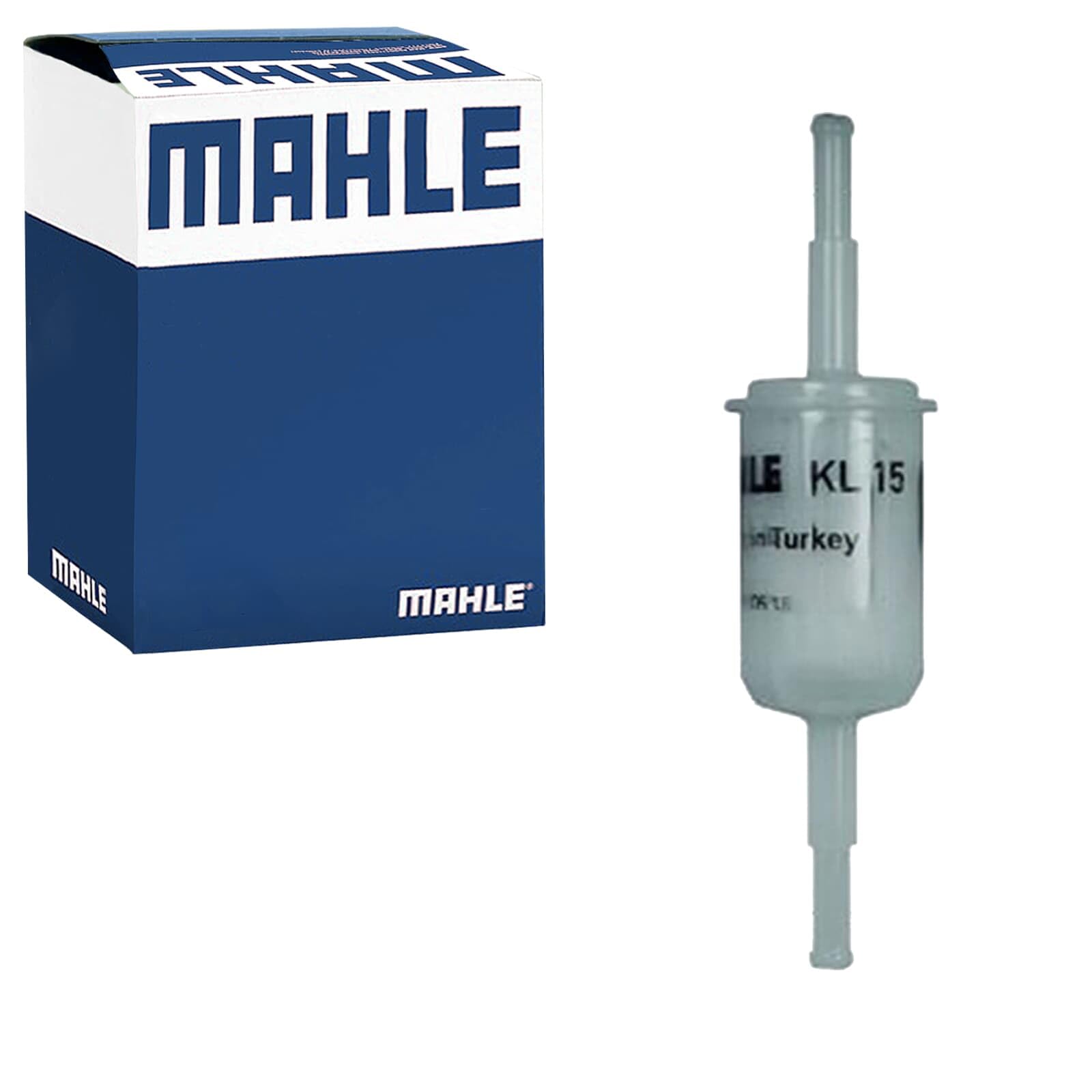 Fuel Filter fits VW POLO 86, 86CF, Mk2 9 1.0 1.1 1.3 75 to 94 Mahle 121261275A