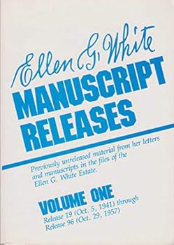 Paperback Ellen G White Manuscript Releases Volume 1 Book