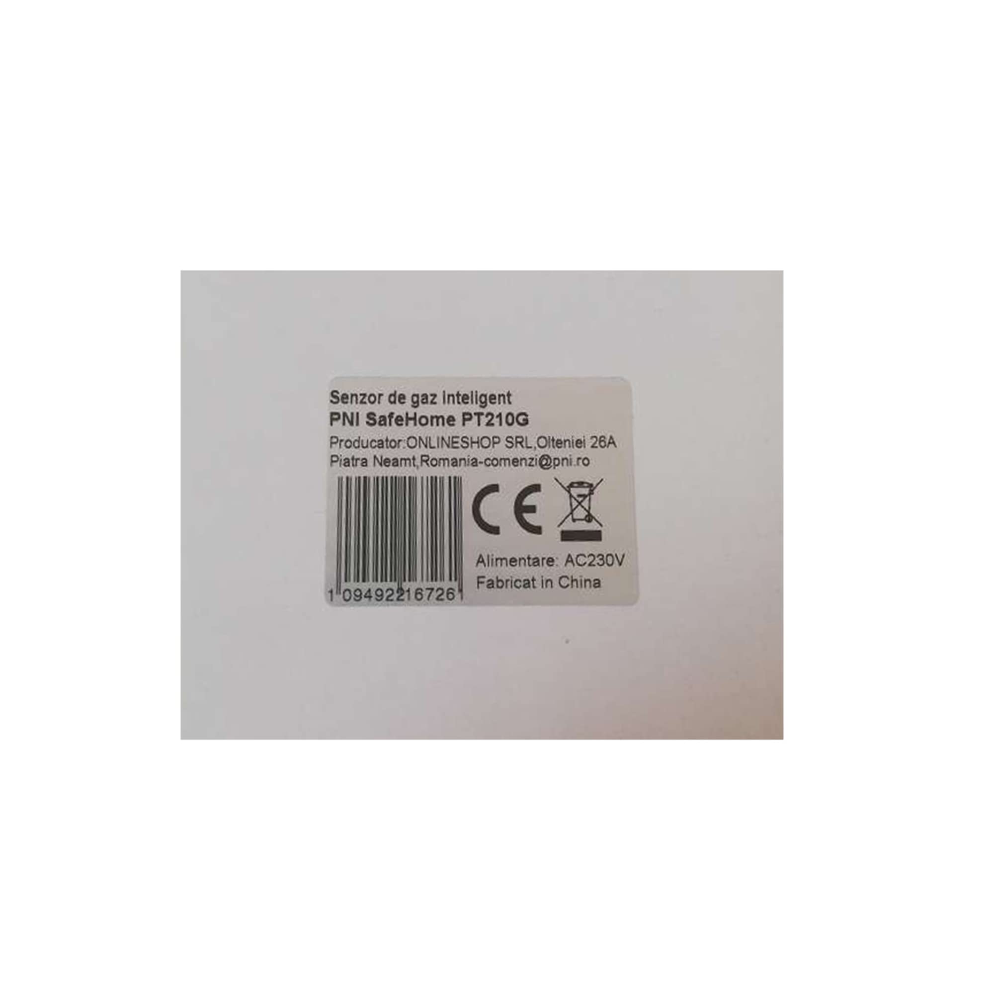PNI SafeHome PT210G WiFi Smart Sensor mit Sprachalarm, Tuya Smart Mobile App