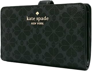 [ケイトスペード] 二つ折り財布 kate spade NEW YORK スペードフラワー ミディアム バイフォールド ウォレット KN756 001 アウトレット レディース [並行輸入品]