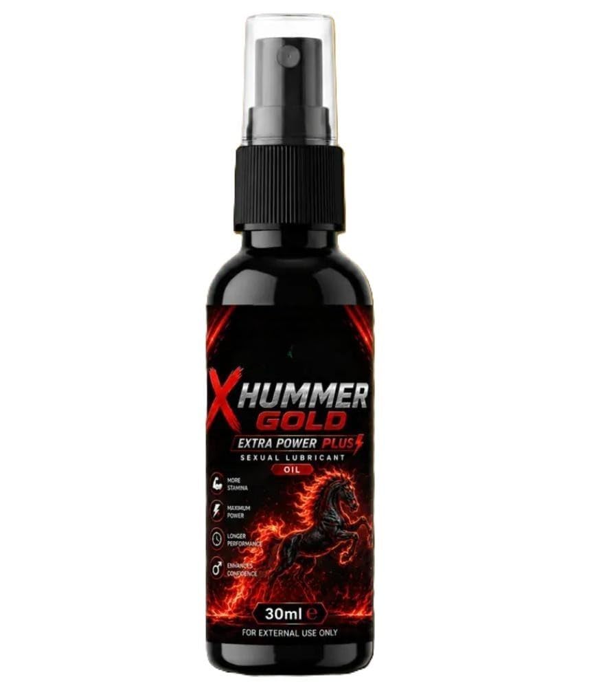 Enhance your massage experience with XHUMMER GOLD Extra Power Plus Intimate Massage Oil, a premium body massage oil specially formulated to provide a smooth, long-lasting glide and a comfortable massage experience. Its lightweight, skin-friendly formula spreads easily over the skin, helping reduce friction while leaving the skin feeling soft, nourished, and moisturized. The non-sticky, non-greasy texture absorbs comfortably without leaving heavy residue, making it suitable for regular massage sessions. Designed for external use, this massage oil is suitable for both men and women and is ideal for relaxing body massage and couples' wellness routines.-image-28