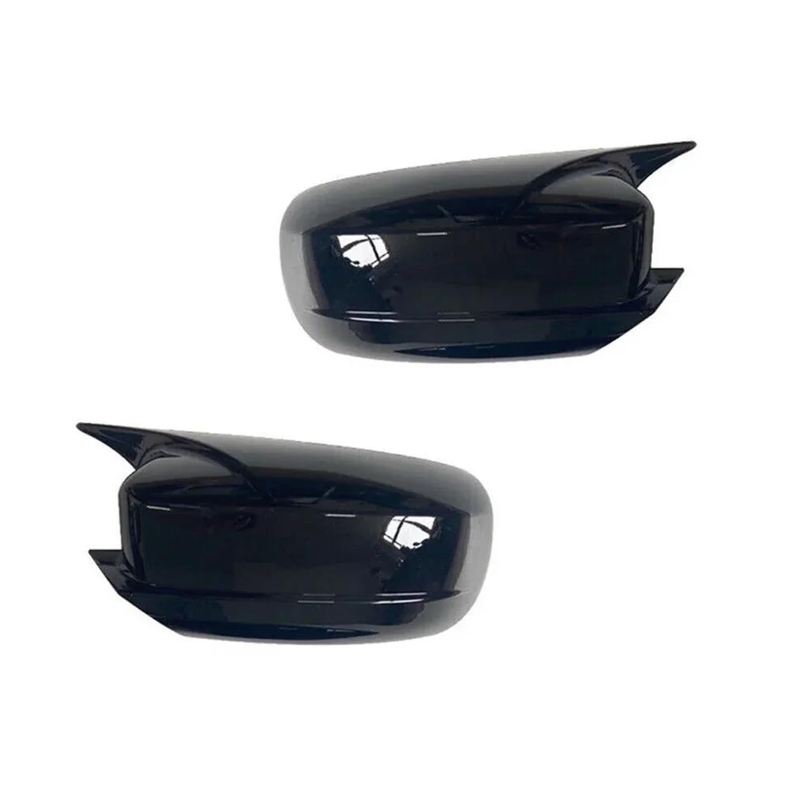 Pour Chrysler 300/200 2011-2018 Coiffe De Rétroviseur Latéral Pour Voiture Autocollant Capot D'Aile Coque Garniture En Fibre Carbone(Noir brillant)