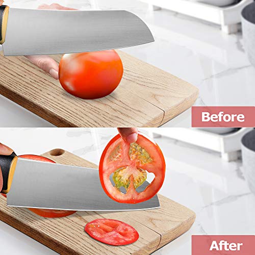 Secura Electric Knife Sharpener, 2-Stage Kitchen Knives Sharpening System Quickly Sharpening #TOP3