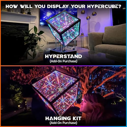 The Hyperspace Lighting Company HyperCube Infinity Cube LED Lamp Light (HyperCube10-SE)