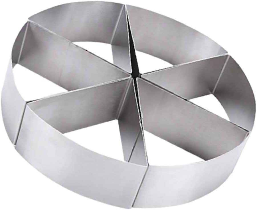 UPKOCH 6Pcs Cake Divider Cutter Round Cake Portion Marke Pie and Cake