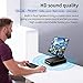JTEMAN Tablet Stand Adjustable with Bluetooth Speakers,Kitchen Gadgets,Gifts for Women Men,Wireless Bluetooth Speaker Tablet Holder,Desk Mic Charging Sation Compatible with Phones and Tablet